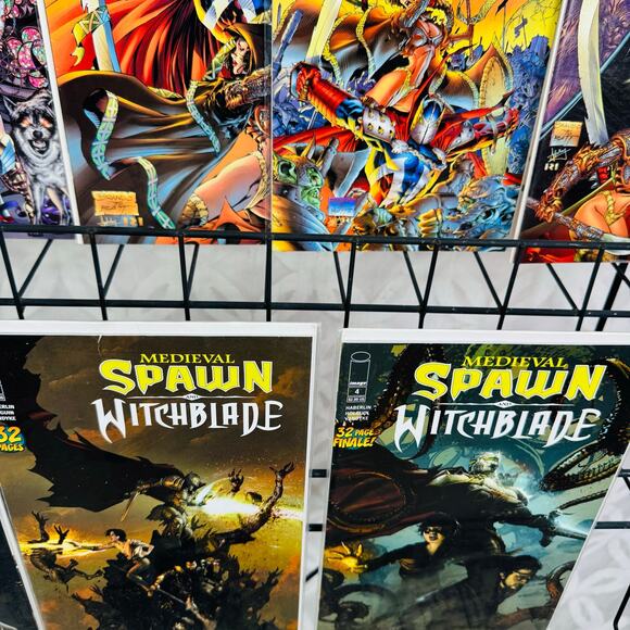 Angela Aria 1-2 Medieval Spawn Witchblade 1-3 & 2018 Spawn Witchblade 2-4 lot - Picture 3 of 6